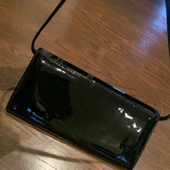 Kurt Geiger Black patent Purse - Picture 2 of 7